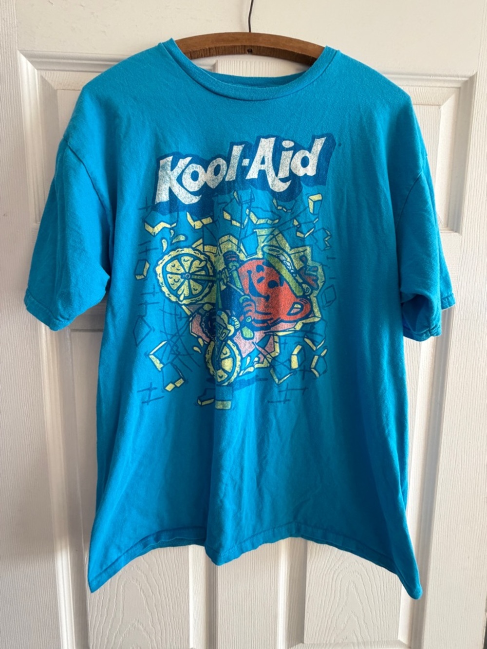 Kool-Aid  Blue Graphic Short Sleeve Tee